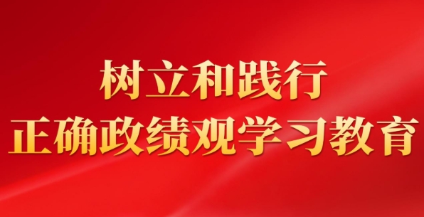 樹立和踐行正確政績(jī)觀